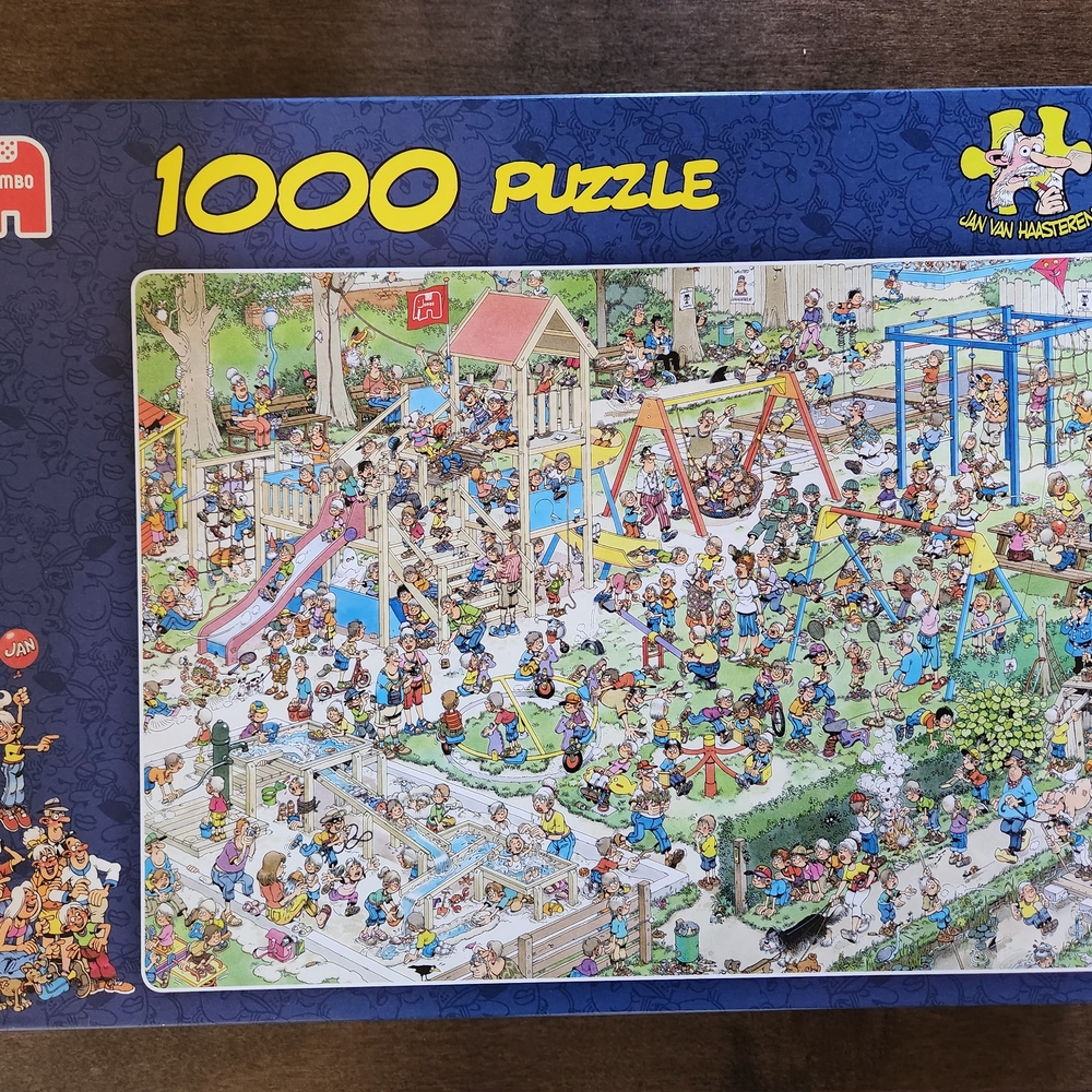 Kids Puzzle - Colorful Playground Scene